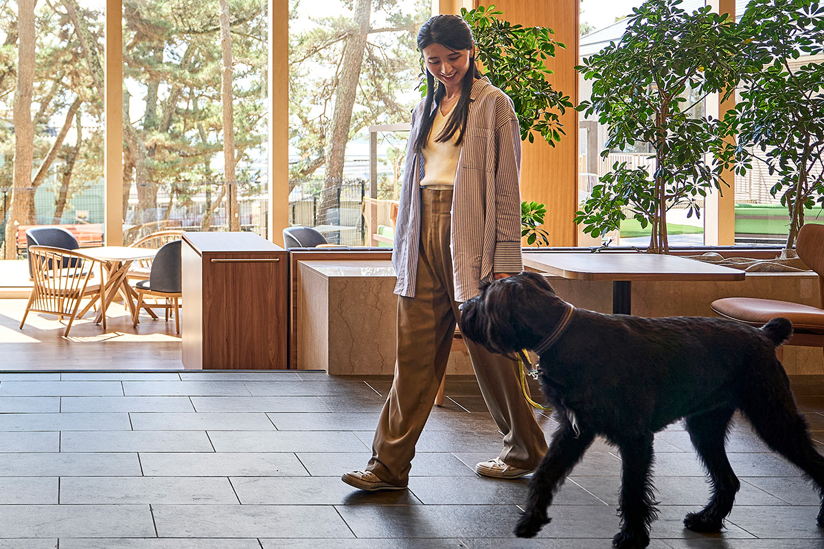 館内でマナー画像
